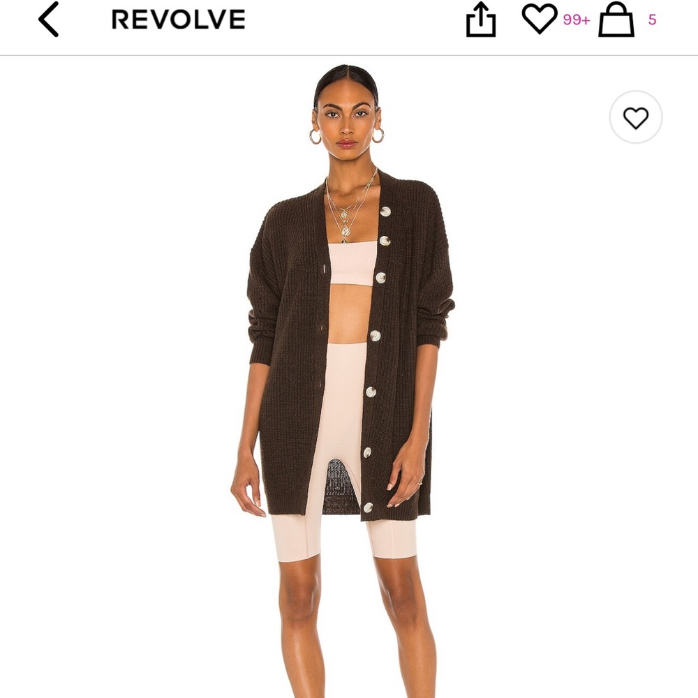 NWT Line & Dot Cardigan